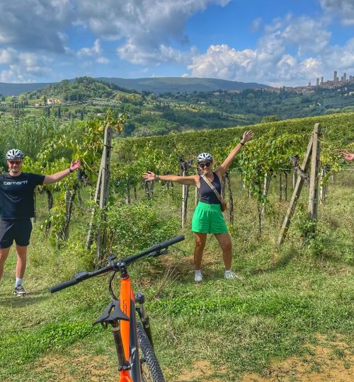 Bike tour San Gimignano sulle strade del vino